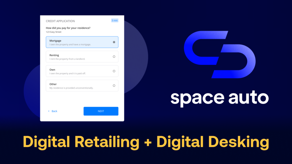 Space Auto Announces Seamless Digital Retailing & Digital Desking Feature for Auto Dealerships Coming Soon (Press Release)